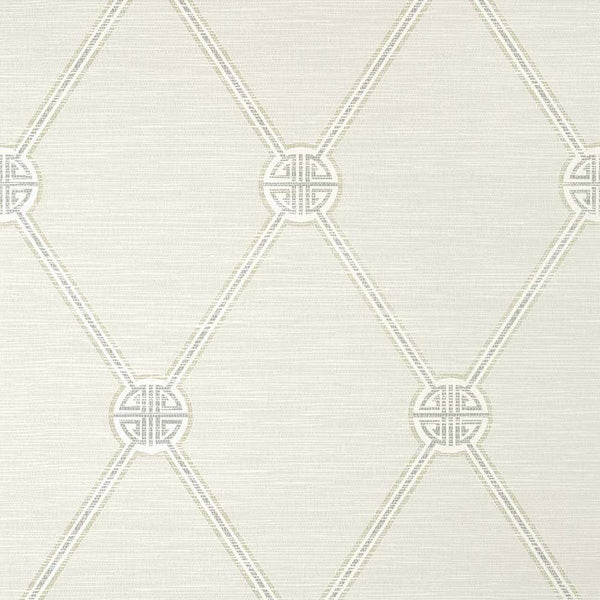 Turnberry Trellis-Wallpaper-Thibaut-Neutral-Roll-T13349-Selected Wallpapers