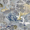 Verdure-Wallpaper-Zoffany-Lead Blue-Patroon-310430-Selected Wallpapers