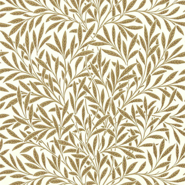 Willow-wallpaper-Morris & Co-Cream/Brown-Roll-216965-Selected Wallpapers