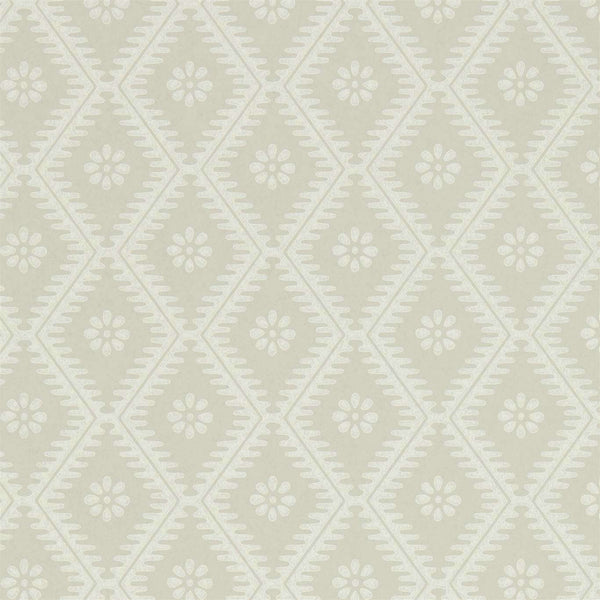 Witney Daisy-wallpaper-Sanderson-Linen-Roll-216875-Selected Wallpapers