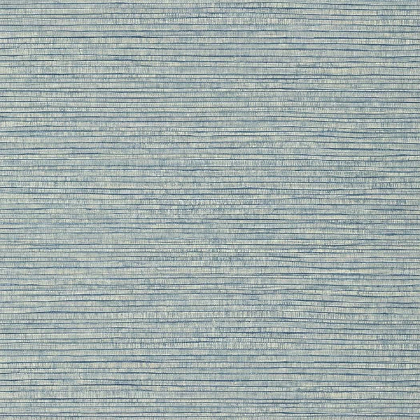 Woody Grass-Wallpaper-Thibaut-Blue-Roll-T356-Selected Wallpapers
