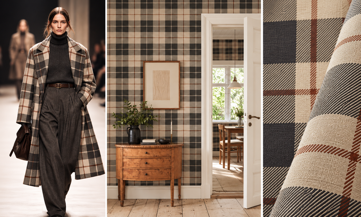 Van catwalk naar interieur: hoe modetrends invloed hebben op behang