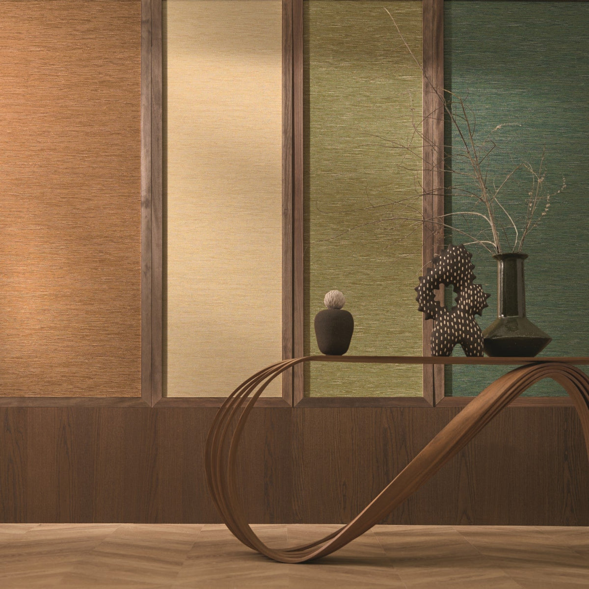 Le Jacquard wallpaper collection Casamance