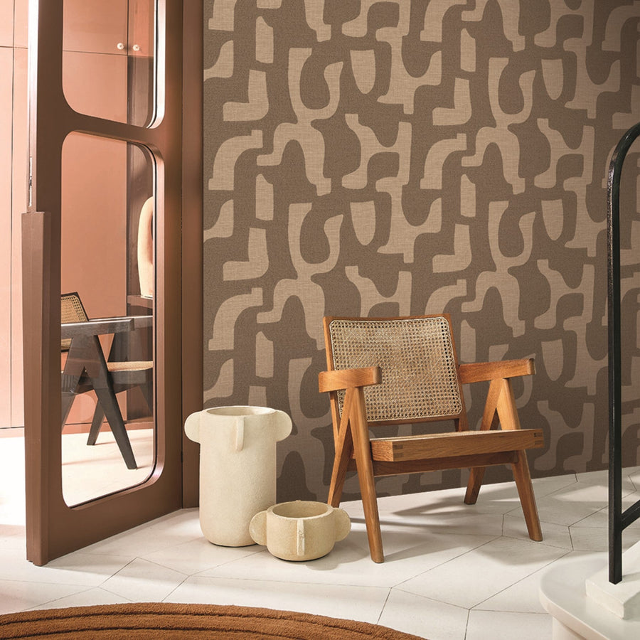 Le Lin 3 behangcollectie Casamance-Selected Wallpapers-Interiors