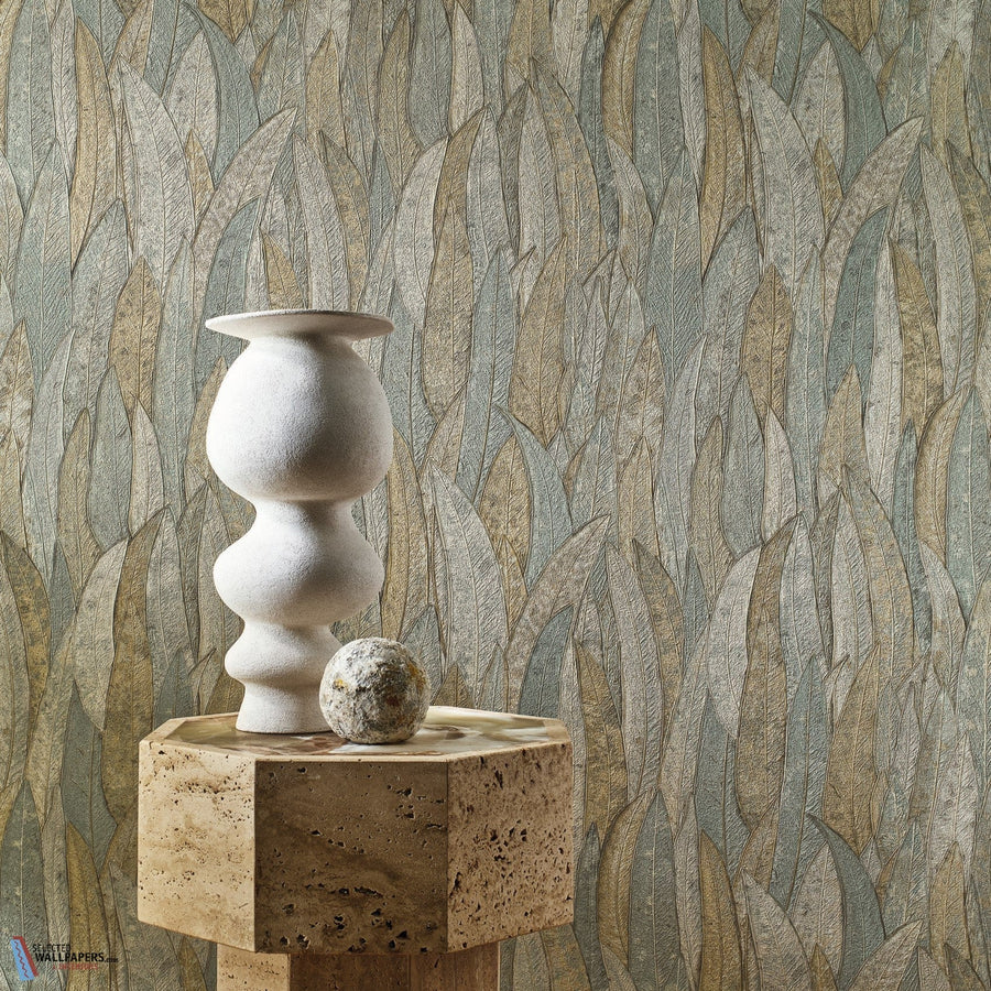 Golfe du Bengale behangcollectie Casamance Neluwa behang