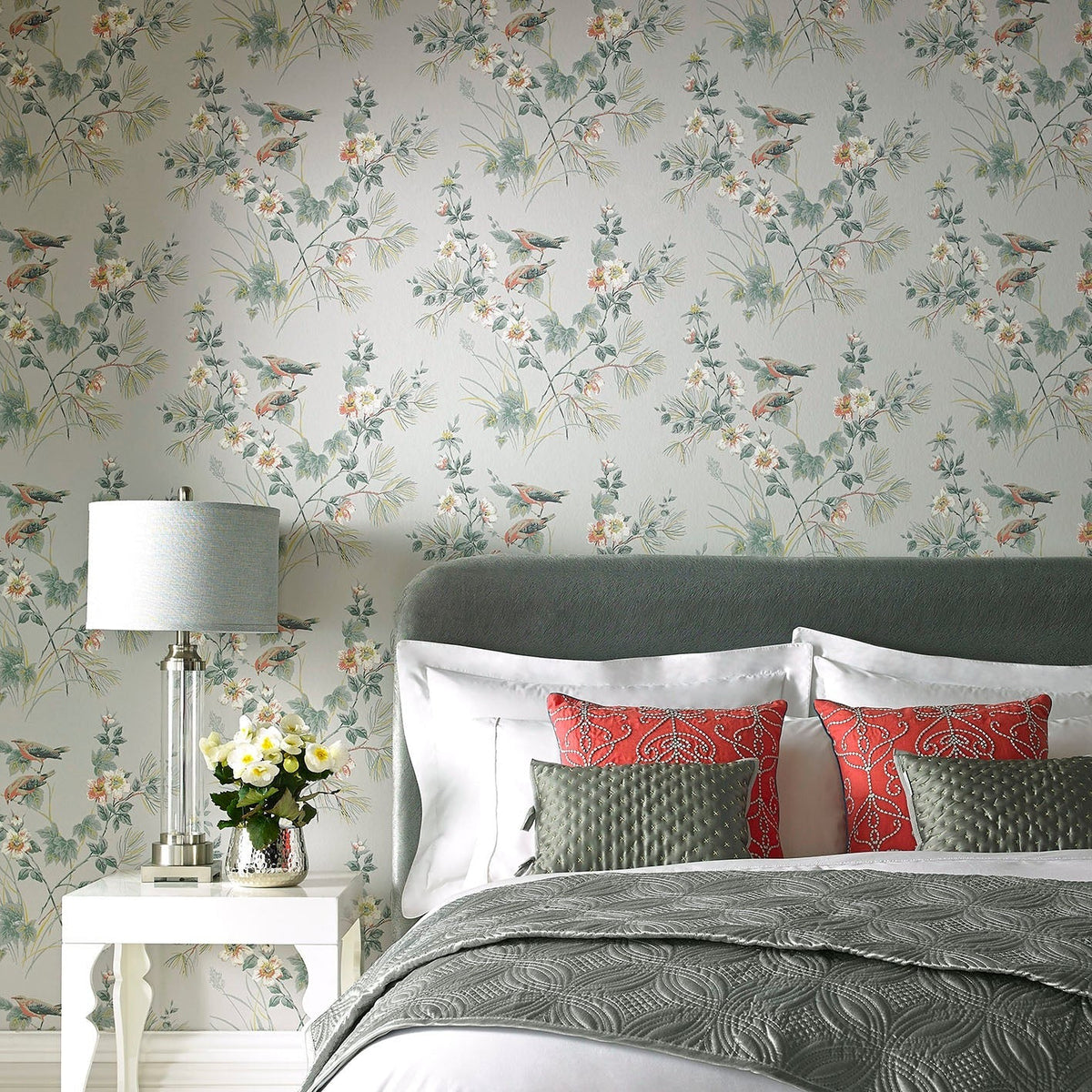 Rosemore Tapetenkollektion– romantisch Engels bloemenTapete van 1838 Wallcoverings