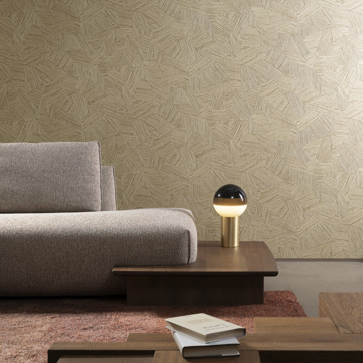 Arte Textura Ignis Tapete: Verrassende Texturen in Hoogwaardig Vinyl
