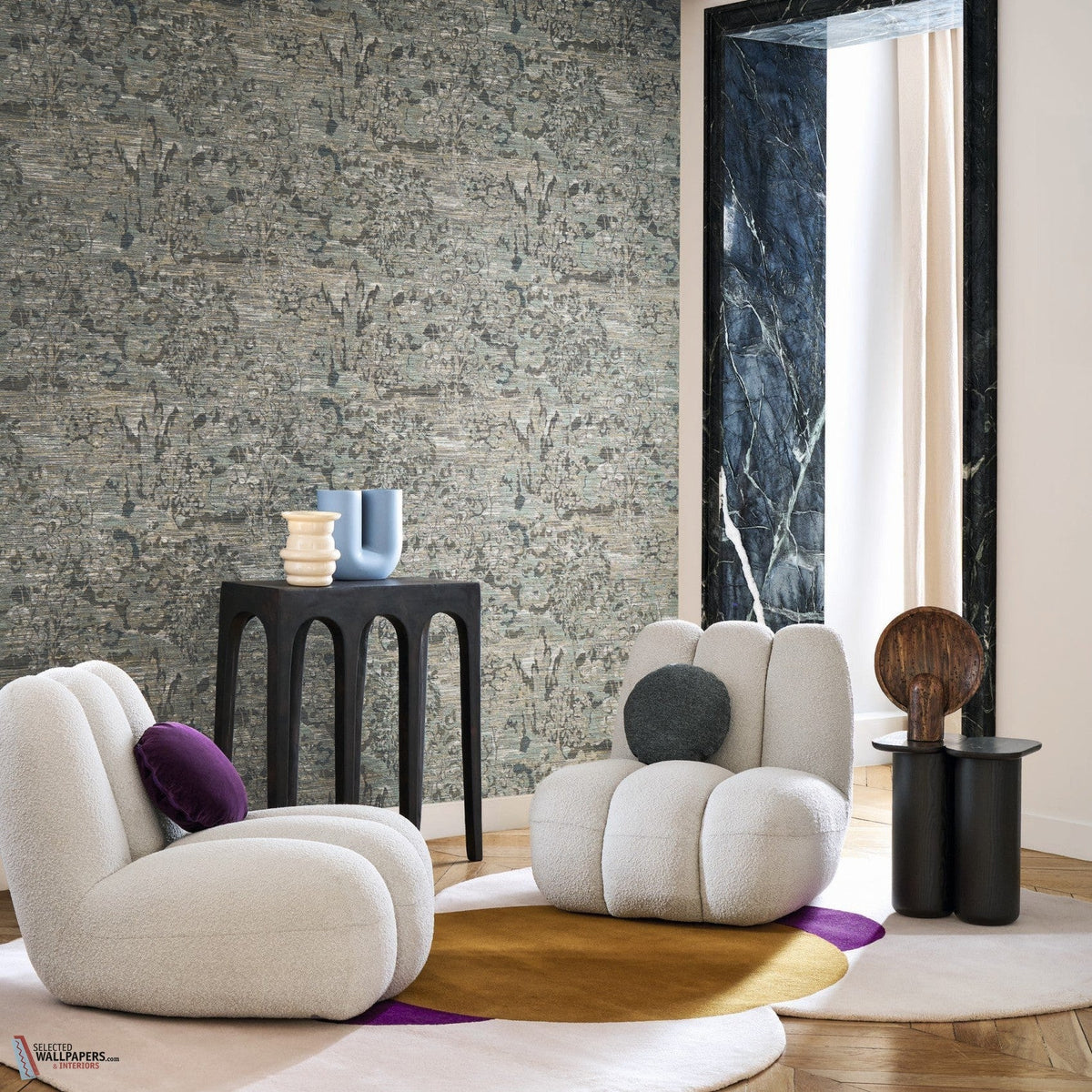Manufactura wallpaper collection Casamance-Selected Wallpapers-Interiors