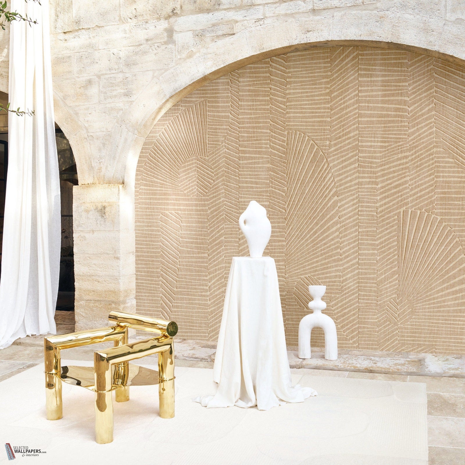 Exploration behangcollectie Casamance