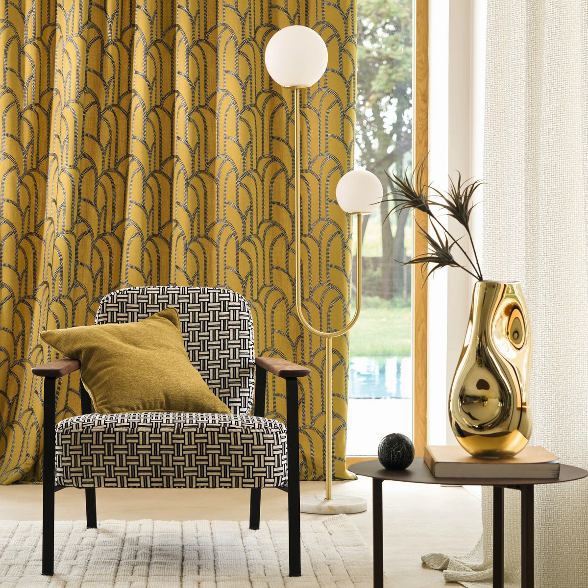 CHICAGO, CHICAGO CAM fabriccollectie van Camengo — Art Deco glamour and architectonische allure