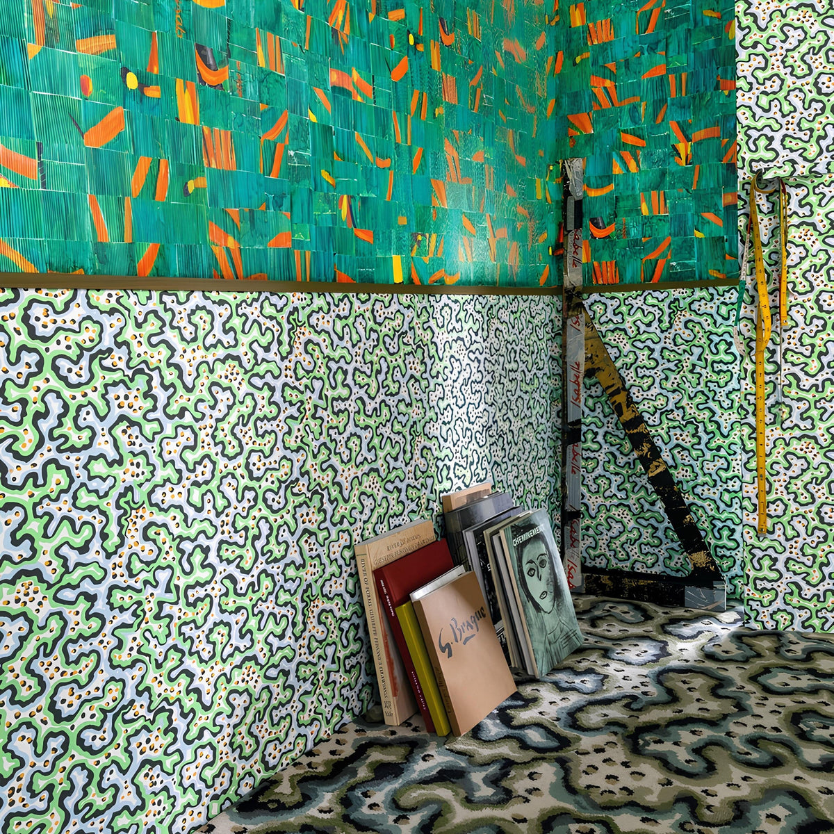 Memoires Colorees Tapetenkollektion van Pierre Frey — artistieke dromen in kleur und vorm