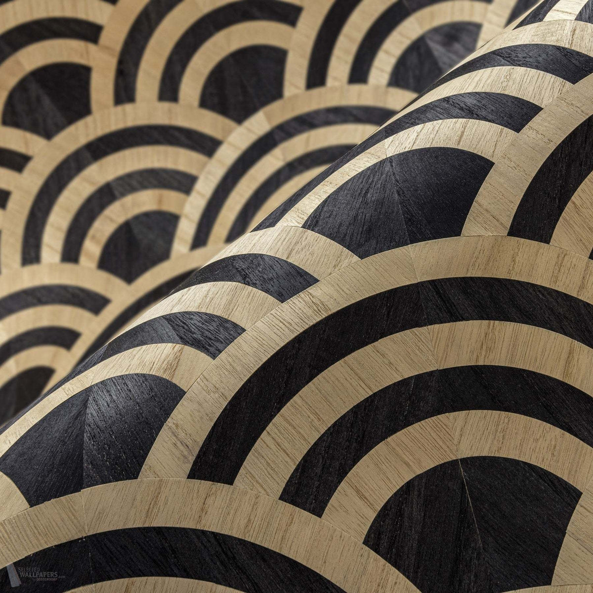 Houtfineer Wallpaper: naturelijke luxury and warmte for your interieur