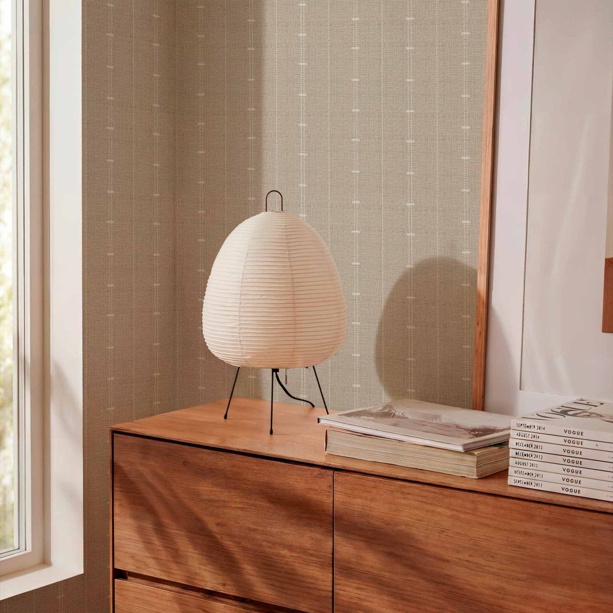 De Raffias Eco collectie by Coordonne brengt de schoonheid by naturelijke materialen naar je muur