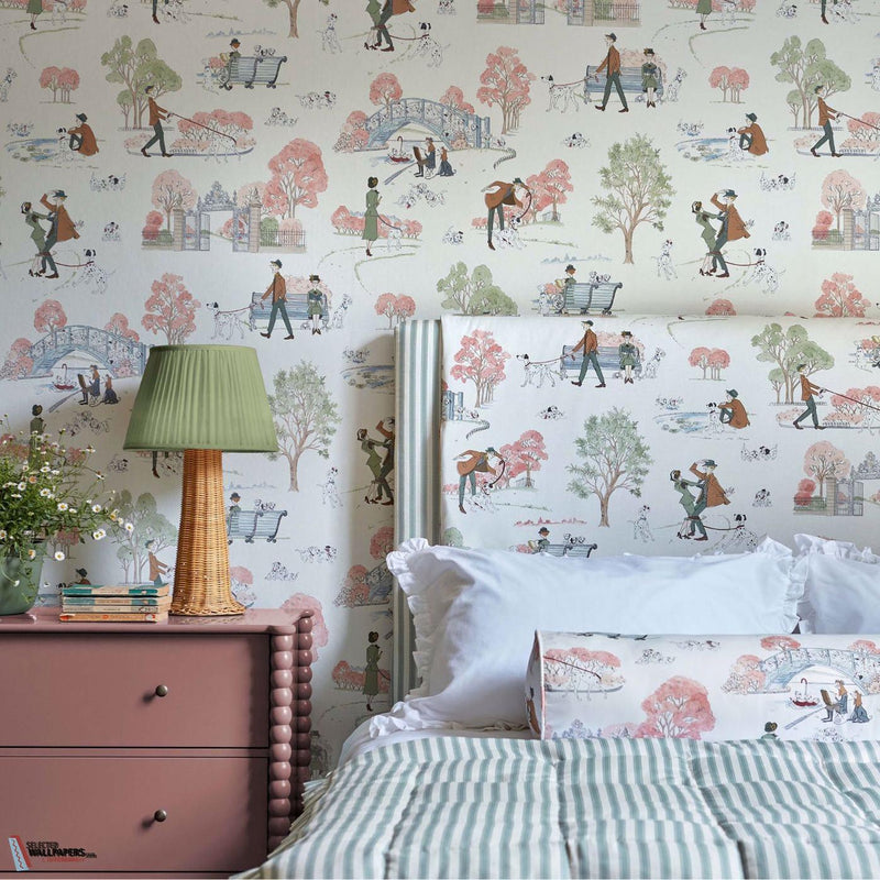101 Dalmatians behang van Sanderson