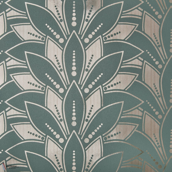 Astoria Tapete in Neo Mint von 1838 wallcoverings
