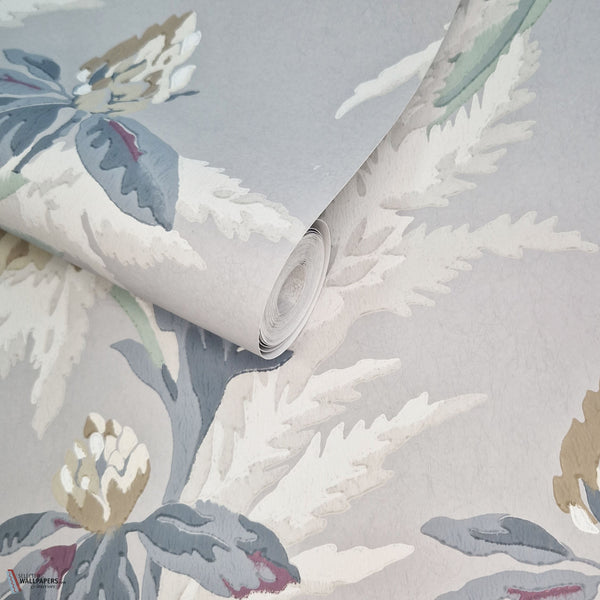 Aurora wallpaper in Mist by 1838 wallcoverings — roll