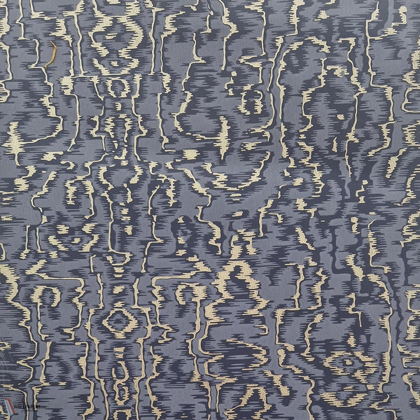 Avington wallpaper in Navy by 1838 wallcoverings