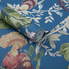 Bird Sonnet wallpaper in Royal Blue by 1838 wallcoverings — roll