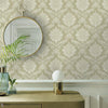 Broughton wallpaper in God by 1838 wallcoverings — interior