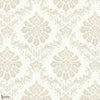 Broughton wallpaper in Natural by 1838 wallcoverings