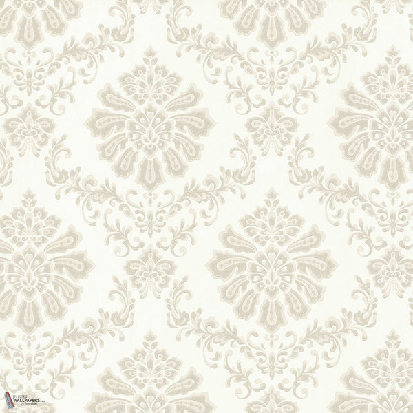 Broughton wallpaper in Natural by 1838 wallcoverings