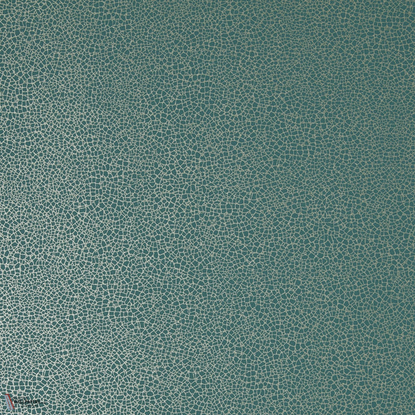 Emile wallpaper in Emerald by 1838 wallcoverings