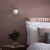 Emile Tapete in Rose von 1838 wallcoverings — Interieur