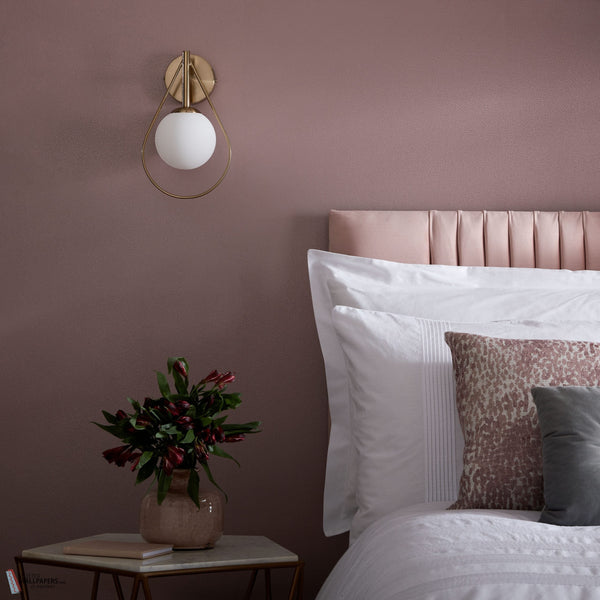 Emile Tapete in Rose von 1838 wallcoverings — Interieur