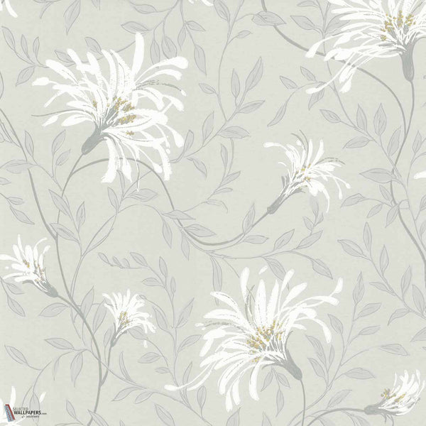 Fairhaven behang in Grey van 1838 wallcoverings