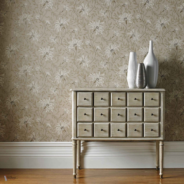 Fairhaven wallpaper in Natural by 1838 wallcoverings