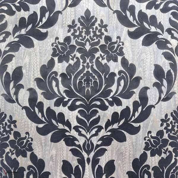Faversham Tapete in Charcoal von 1838 wallcoverings