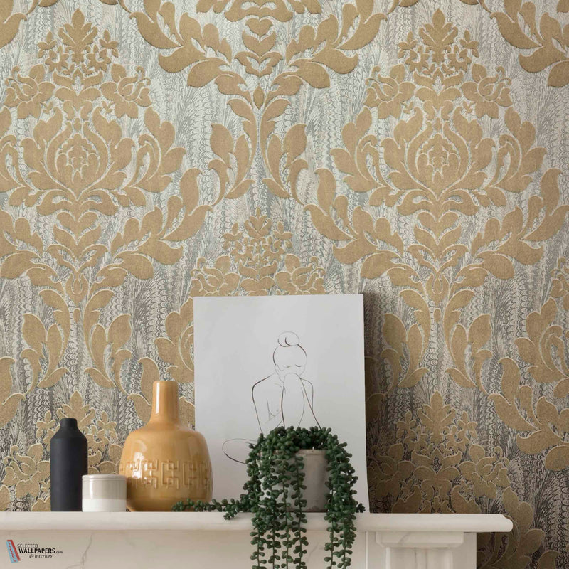 Faversham papier peint en Natural de 1838 wallcoverings — intérieur