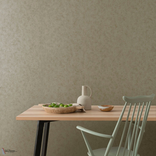 Fenton Tapete in Gold von 1838 wallcoverings — Interieur