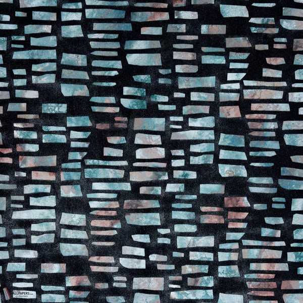 Fusion wallpaper in Mineral Flock by 1838 wallcoverings