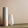 Gio Tapete in Pink von 1838 wallcoverings — Interieur