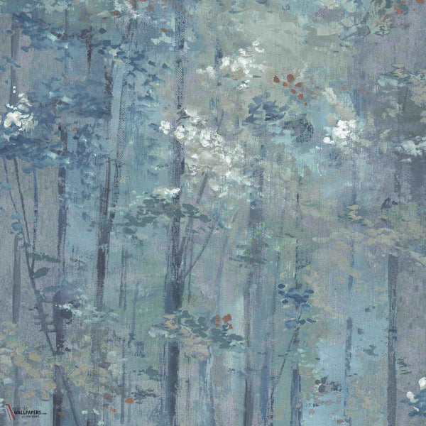 Glade behang in Lagoon van 1838 wallcoverings