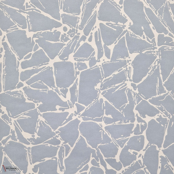 Glaze Tapete in Denim von 1838 wallcoverings