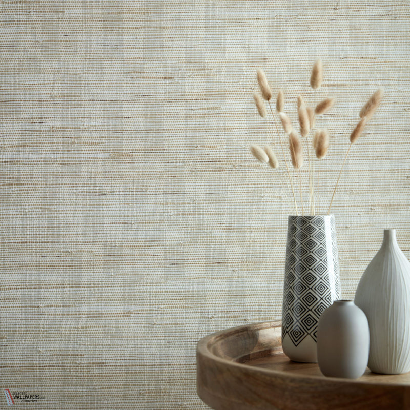 Grasscloth papier peint en Natural de 1838 wallcoverings — intérieur
