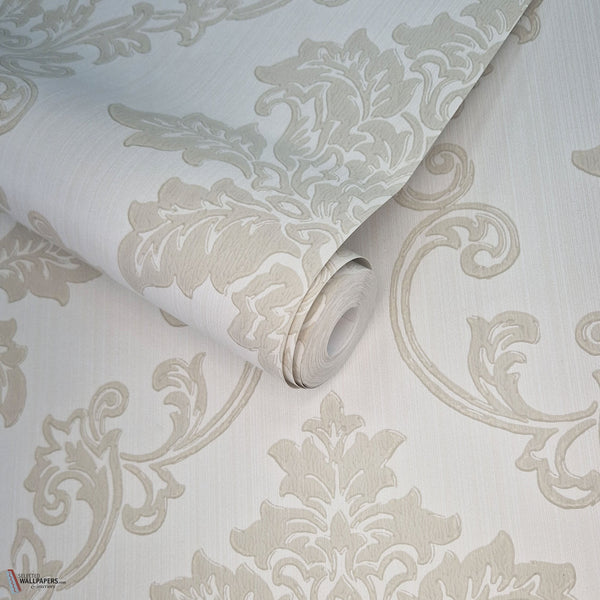 Hampton behang in Ivory van 1838 wallcoverings — rol