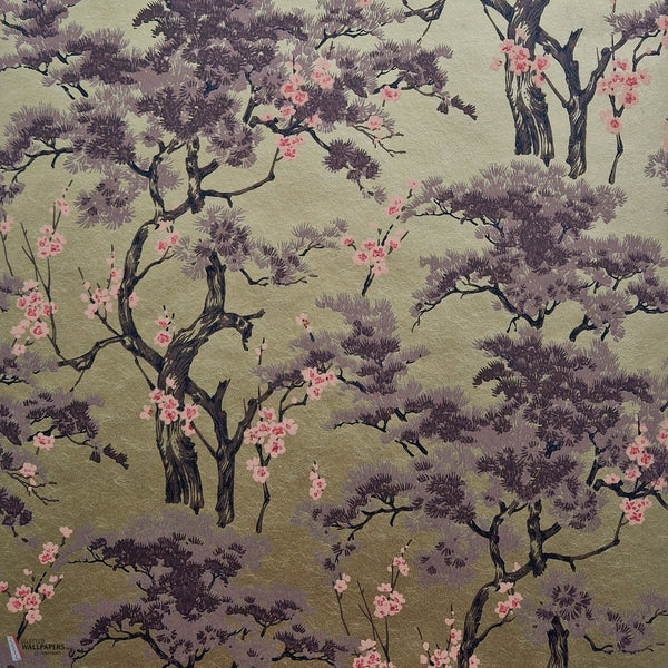 Harewood Tapete in Gold von 1838 wallcoverings