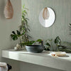 Helmsley behang in Duck Egg van 1838 wallcoverings — interieur