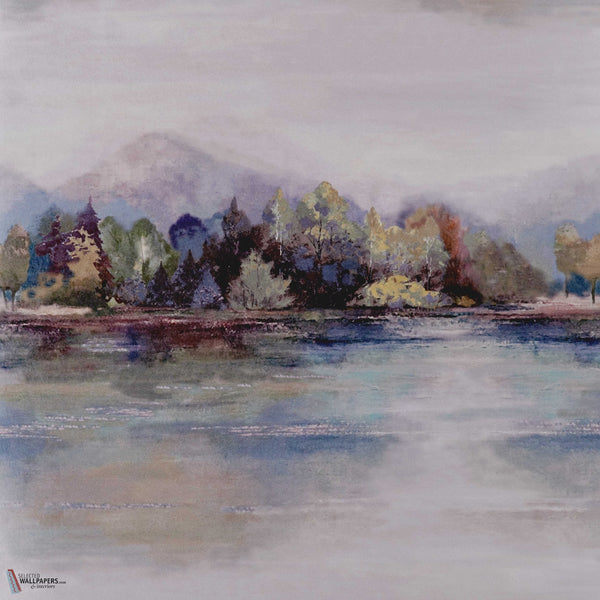 Lakeside wallpaper in Sunset by 1838 wallcoverings
