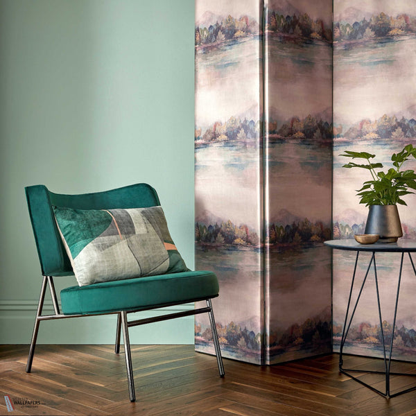 Lakeside Tapete in Sunset von 1838 wallcoverings — Interieur