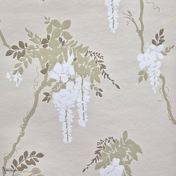 Leonora Tapete in Ivory von 1838 wallcoverings