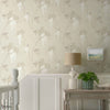 Leonora Tapete in Ivory von 1838 wallcoverings — Interieur