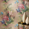 Liliana Tapete in Blush von 1838 wallcoverings — Interieur