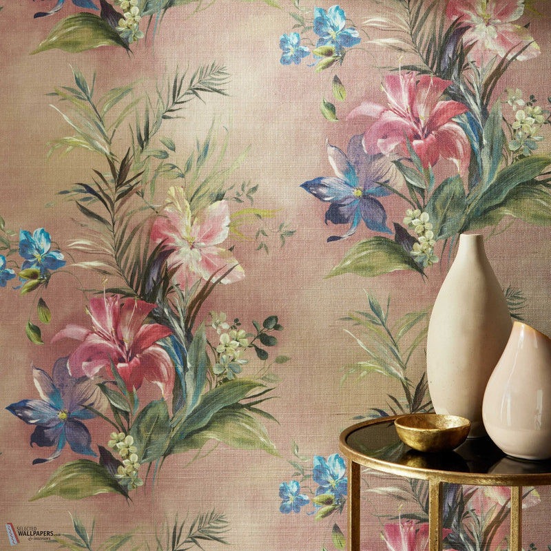 Liliana papier peint en Blush de 1838 wallcoverings — intérieur
