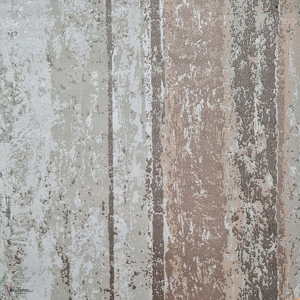 Linea wallpaper in Coral by 1838 wallcoverings