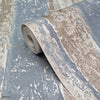 Linea Tapete in Denim von 1838 wallcoverings — Rolle
