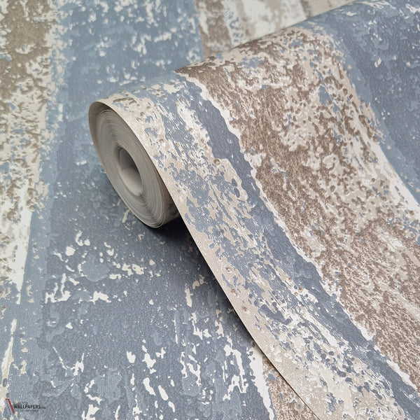 Linea Tapete in Denim von 1838 wallcoverings — Rolle